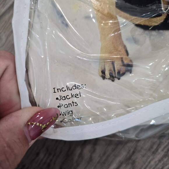 Halloween Zelda Wisdom Bulldog Punk Rock Dog Costume S Rocker biker harley - Picture 6 of 7